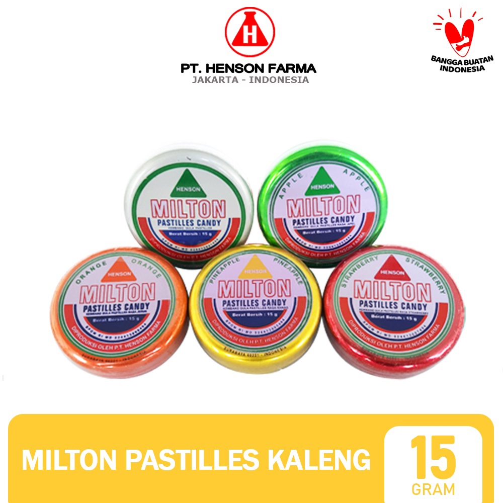 Jual Milton Pastilles Candy 15gr Permen Kaleng Rasa Mint | Shopee Indonesia