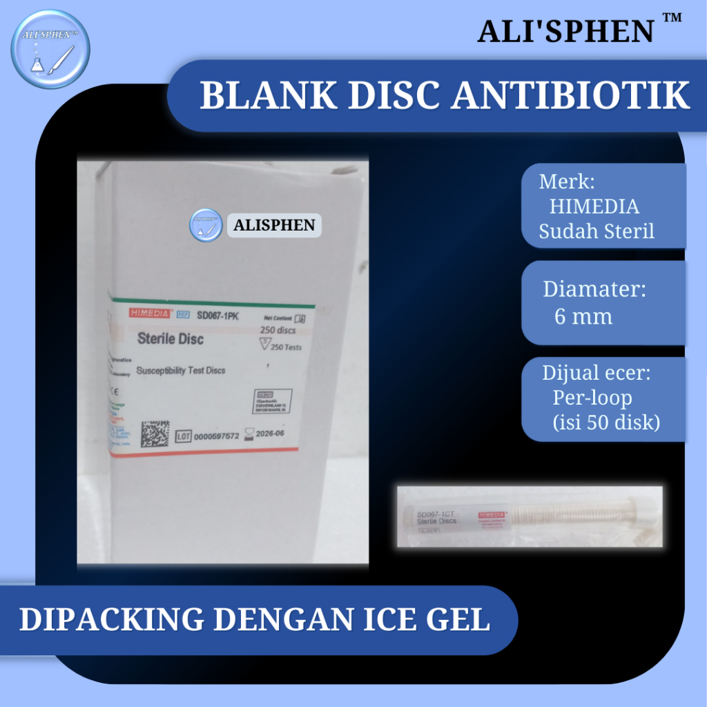 Jual Blank Disc / Sterile Disc Antibiotik HIMEDIA Shopee Indonesia
