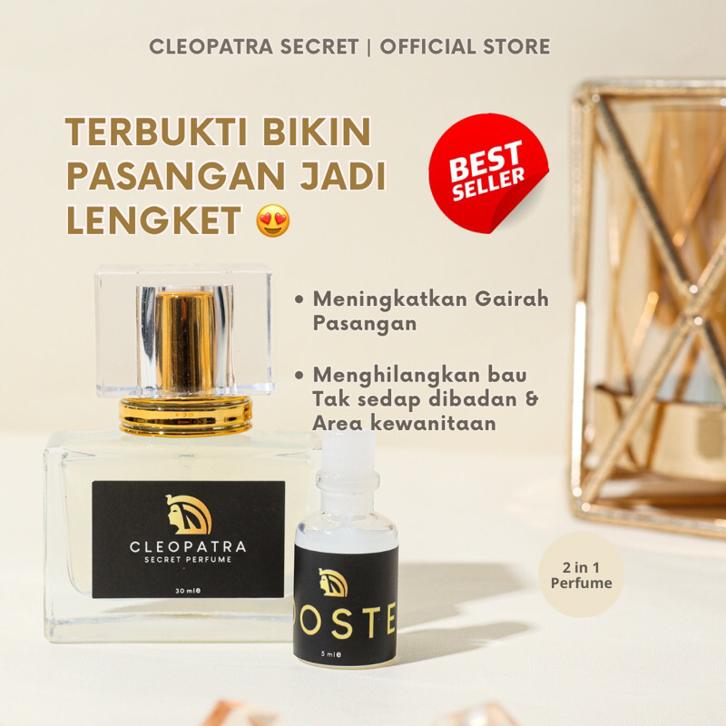 Jual Parfum Cleopatra Secret Parfum Pemikat Pria Best Seller