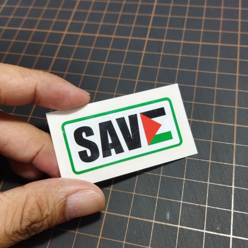 Jual Cutting sticker save palestina palestine motor mobil Shopee Indonesia