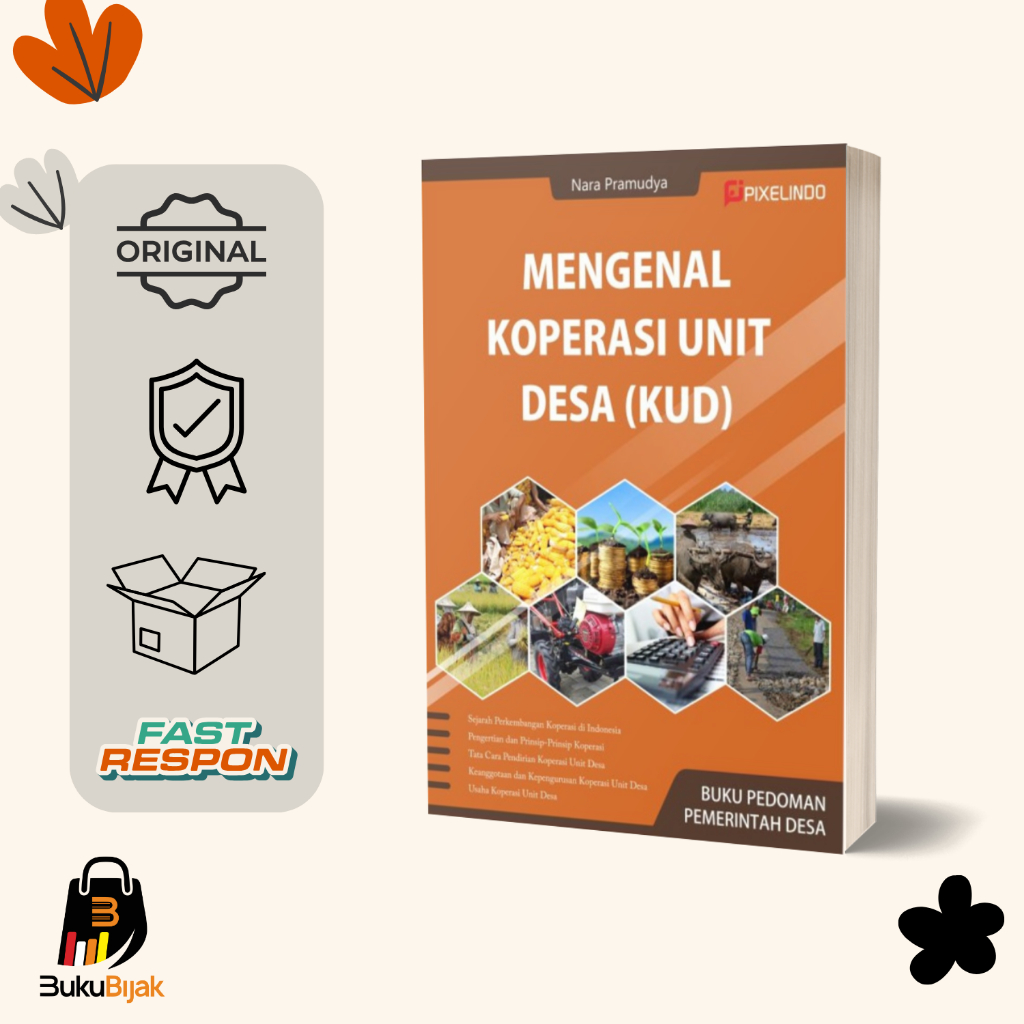 Jual Buku Bijak Buku Mengenal Koperasi Unit Desa (KUD) | Shopee Indonesia