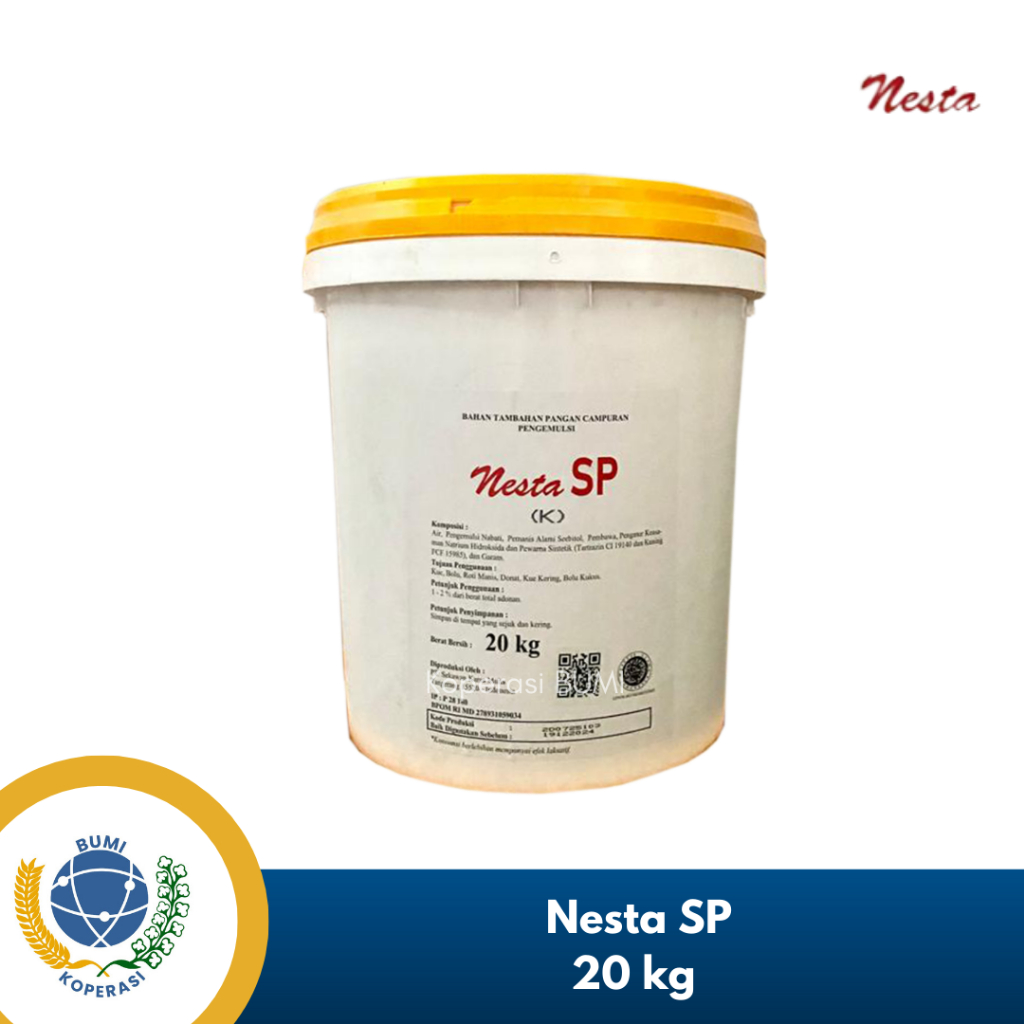 Jual Nesta SP Cake Emulsifier 20 Kg | Shopee Indonesia