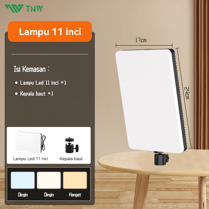 Jual Tnw Lampu Foto Led Lampu Lighting Lampu Sorot Lighting Studio Tripod Lampu Konten Kreator