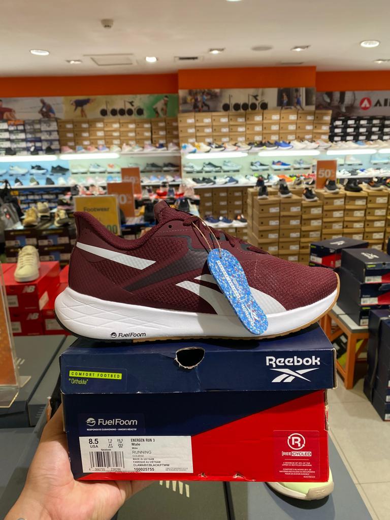 Jual Reebok Energen Run 3 Running Course Maroon/Black 100025755 Unisex ...