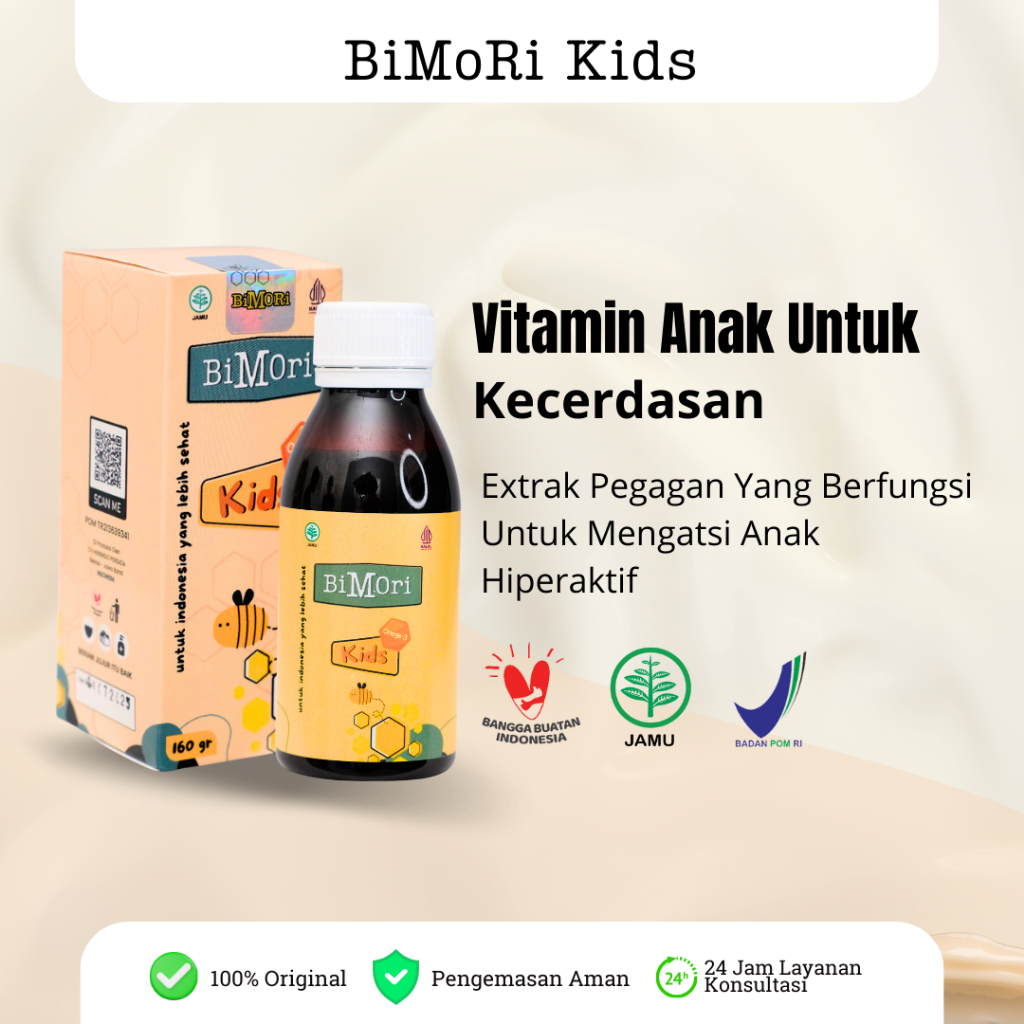 Jual Bimori Kids Vitamin Ank Untuk Kecerdasan Obat Adhd Dan Hiperaktif