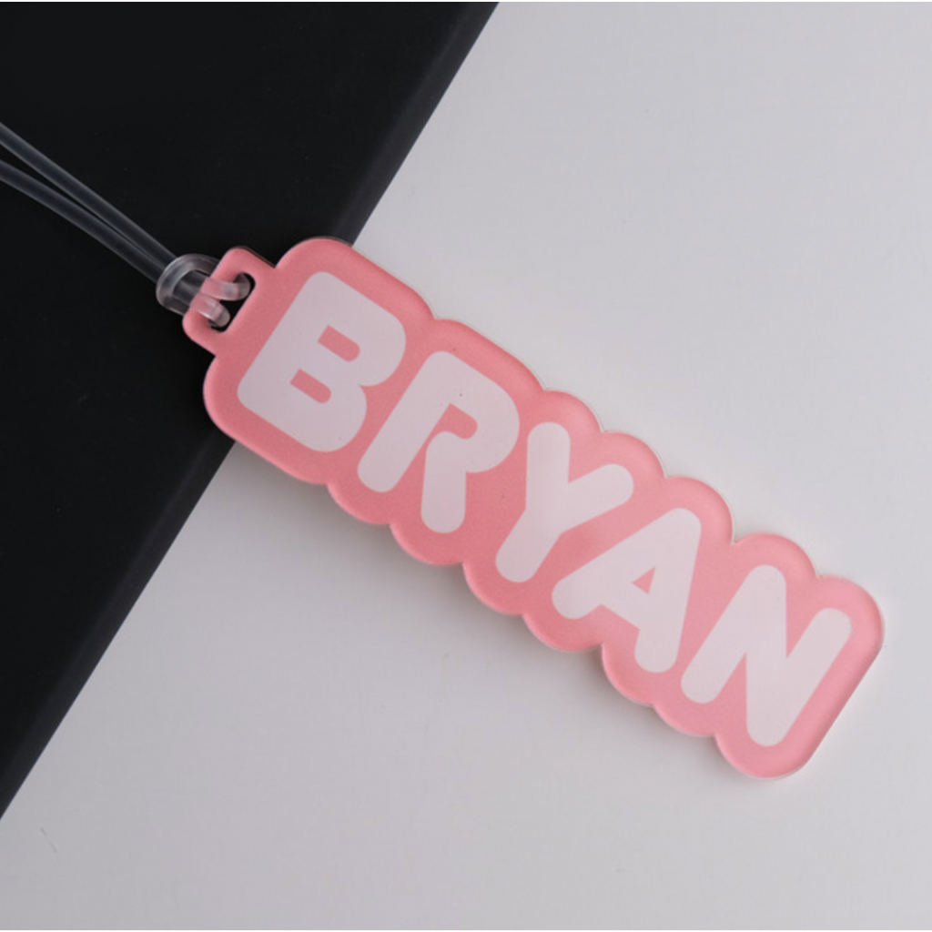 Jual Luggage Tag Pastel Color Custom Nama Print Gantungan Koper Tas ...