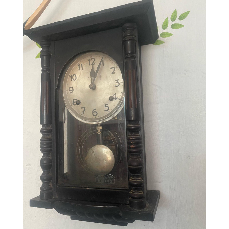 Jual jam dinding bandul antik kuno vintage lion globe | Shopee Indonesia