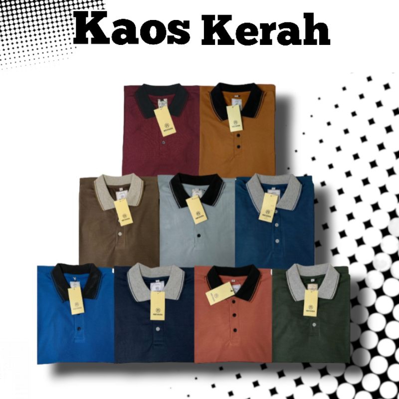 Jual Baju Kaos Polo Pria Lengan Pendek Polo Shirt Kaos Polo Kerah