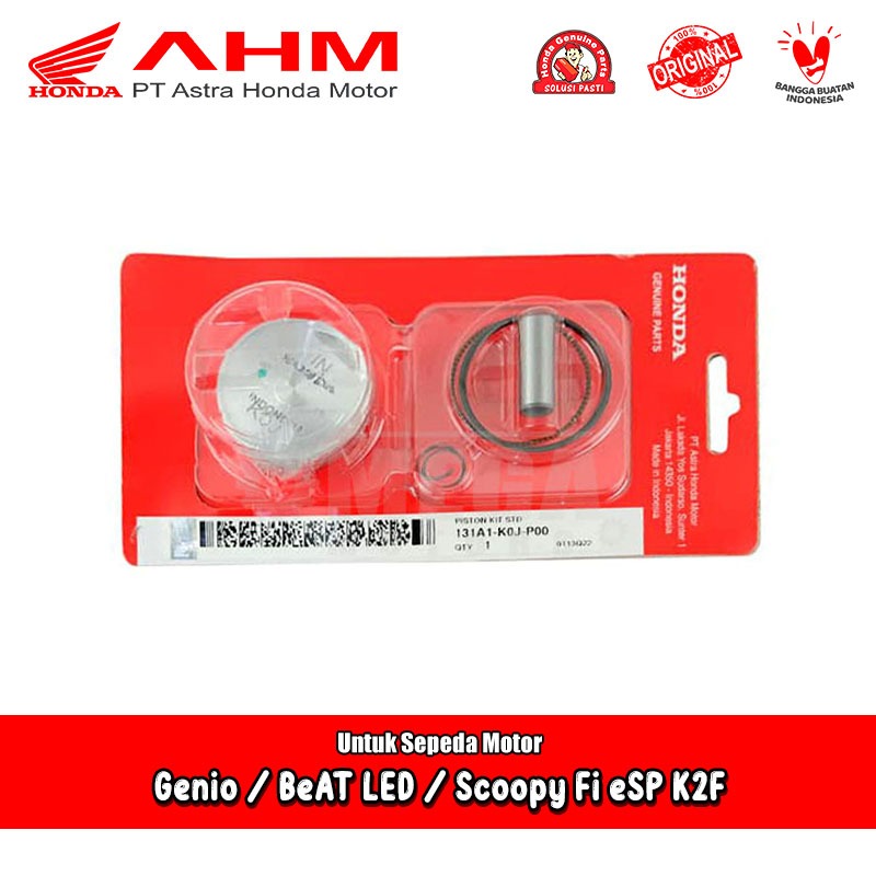 Jual Piston Ring Seher Kit Set Komplit K J Honda Genio Beat Led Scoopy Fi Esp K F Os Std