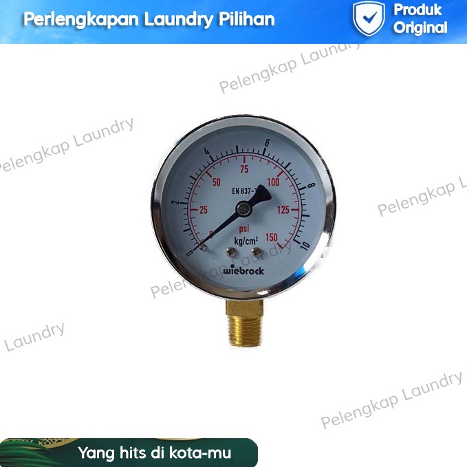 Jual Jangan Ketinggalan Order.. Pressure Gauge Wiebrock Manometer ...