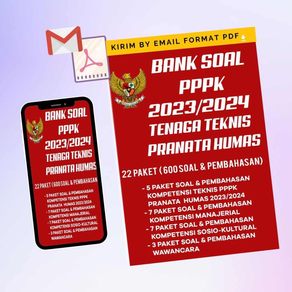 Jual Bank Soal PPPK 2023 2024 Tenaga Teknis Pranata Humas Shopee   Id 11134207 7r98t Lo93o93ixzpk65