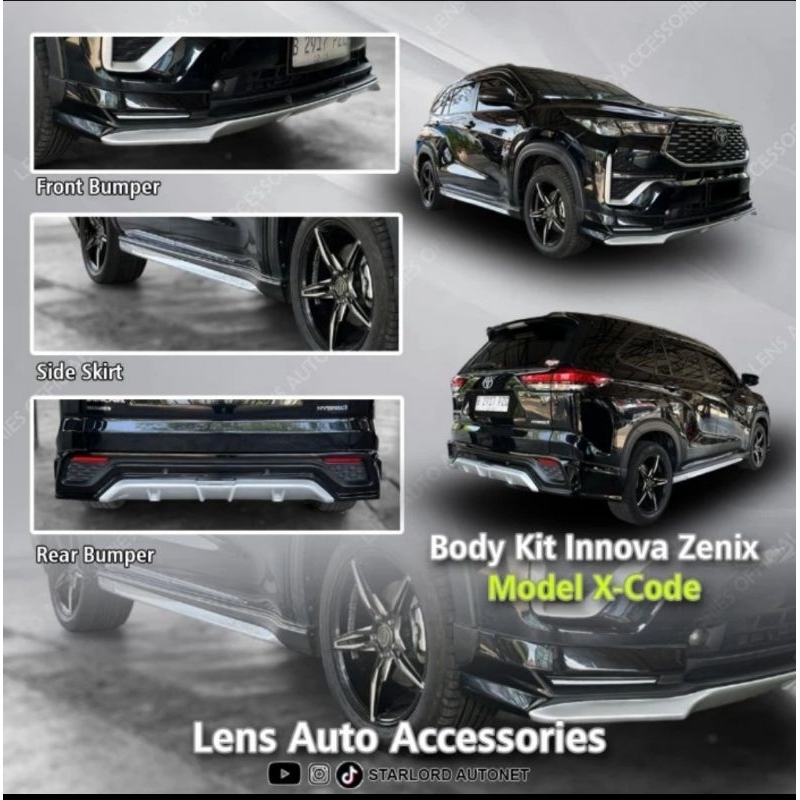 Jual BODY KIT INNOVA ZENIX X-model | Shopee Indonesia
