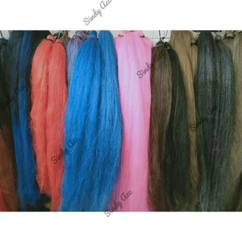 Jual Cemara/Rambut sambung 1 warna/ Cemara 1 warna | Shopee Indonesia