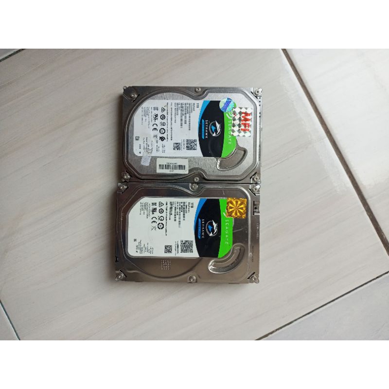 Jual Hardisk hdd seagate skyhawk 1tb rusak abnormal tidak terdeteksi 2