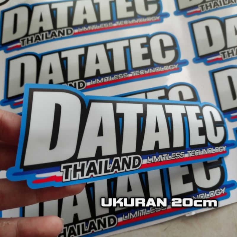 Jual Stiker DATATEC besar 20cm cocok untuk mobil diesel cumi darat ...