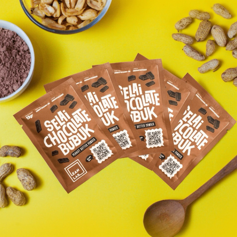 Jual Lean Lab 2GO Selai Chocolate (13gr x5) Peanut Butter Powder ...