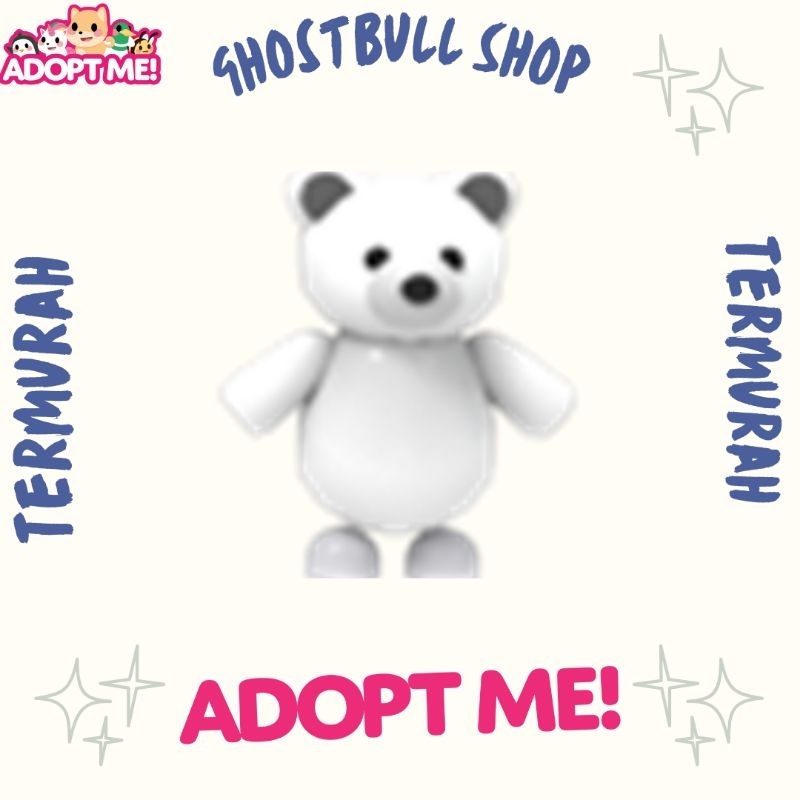 Jual Polar Bear Adoptme Pet Langka Roblox | Shopee Indonesia