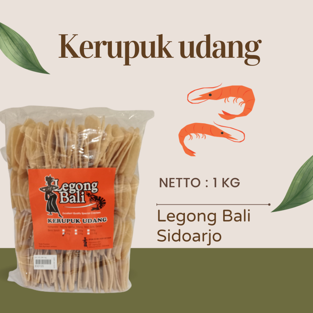 Jual Legong Bali Kerupuk Krupuk Udang GK KC DM KERUPUK LEGONG BALI ...