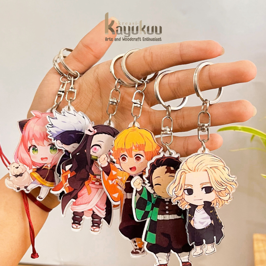 Jual Kreasikayukuu Gantungan Kunci Ganci Karakter / Animasi Kartun