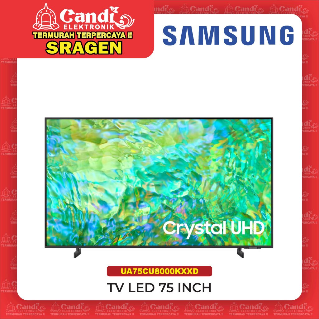 Jual SAMSUNG Smart TV 75 Inch Crystal UHD 4K Dynamic Crystal Color ...