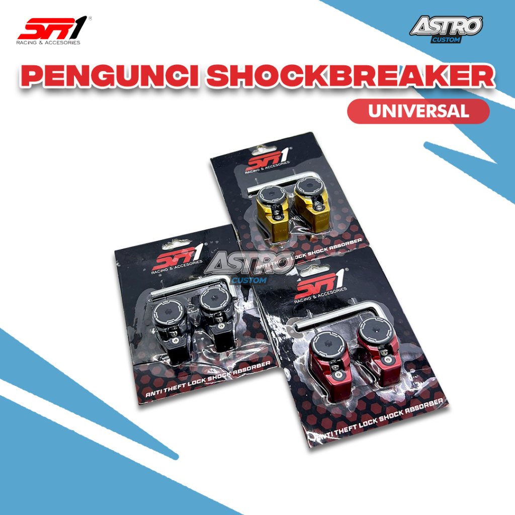 Jual Pengunci Shock SR1 Beat Fi Scoopy Fi ESP Vario PCX Universal Lock ...