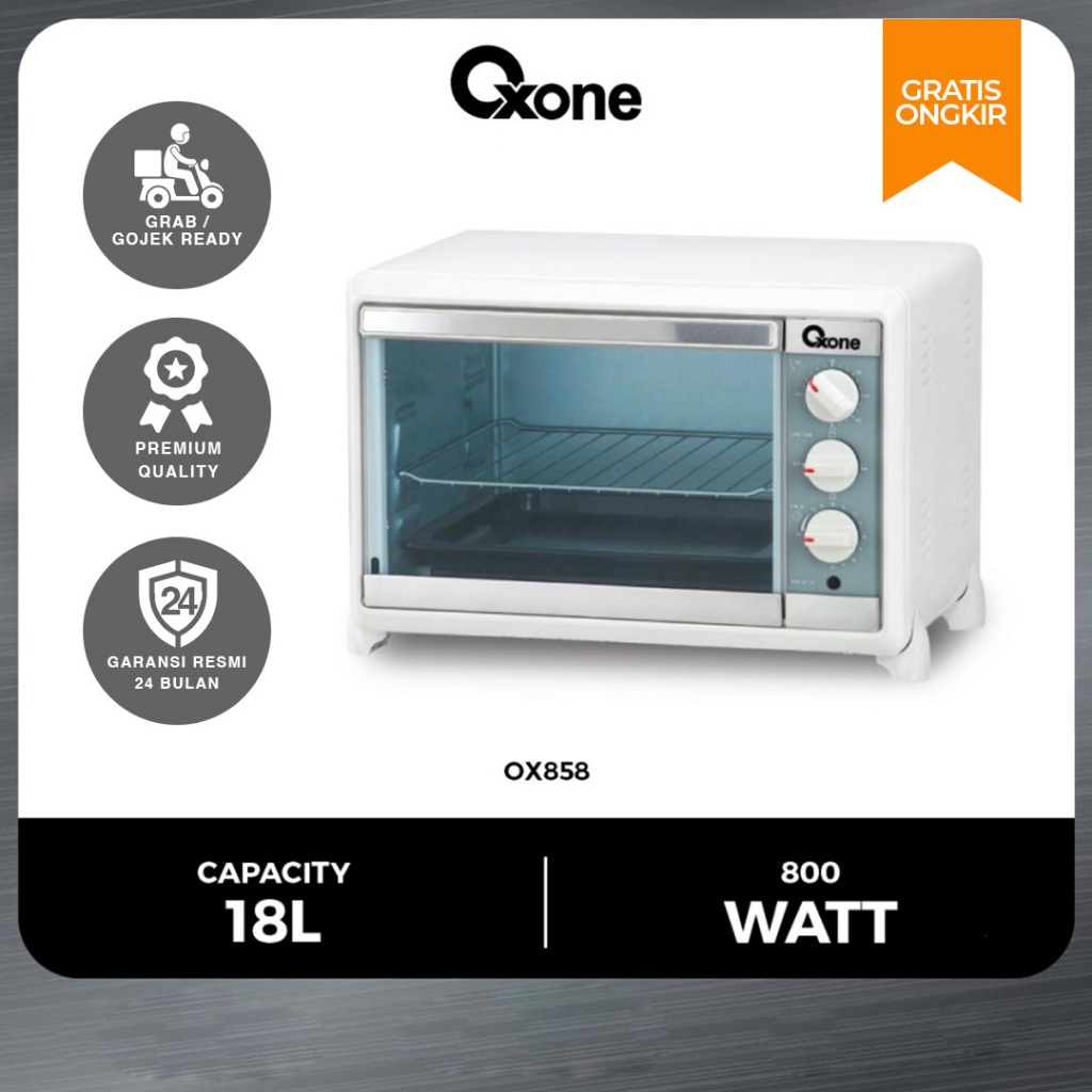 Jual Oxone Ox Oven Listrik Toaster L In Multifungsi Premium Shopee Indonesia