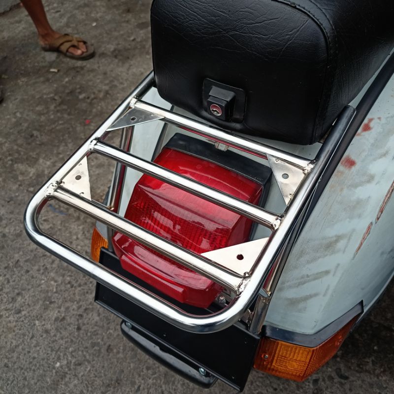 Jual Backrack minimalis backrack datar vespa px ps exclusive excel crom