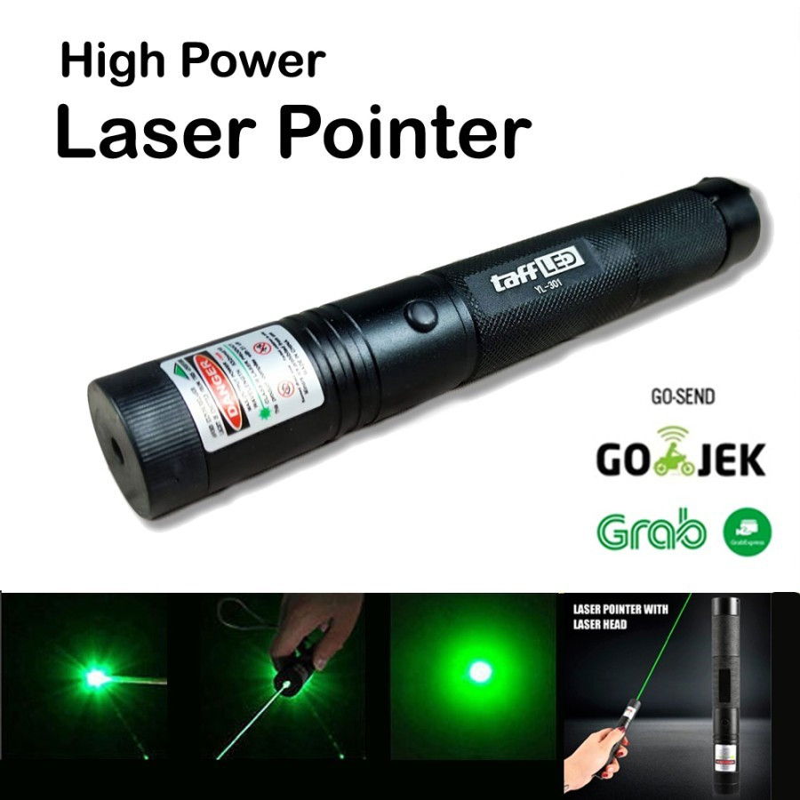 Jual Green Laser Pointer / Laser Pointer Hijau High Power Super Terang ...