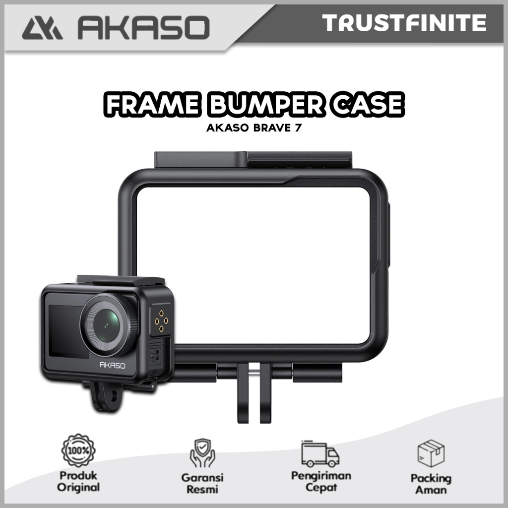 Jual AKASO Brave 7 Frame Bumper Case Action Camera Original | Shopee ...