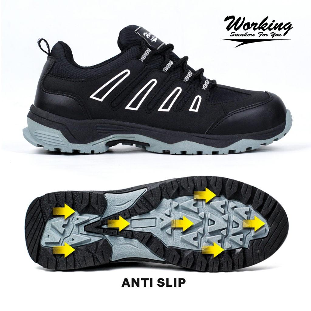 Jual Working Sneakers For You Sepatu Kerja dan Hiking Pria Kode G-18 ...
