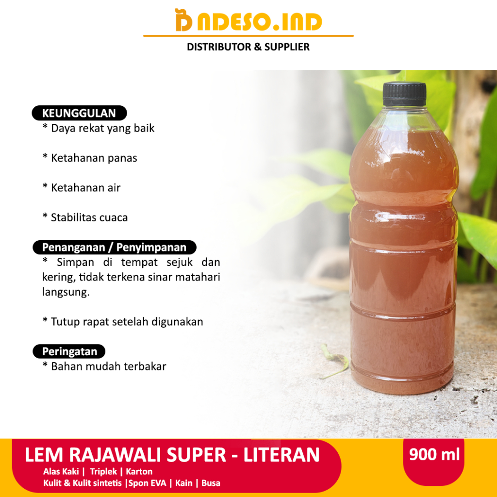 Jual Lem Kuning Rajawali Super Literan - 900ml | Shopee Indonesia