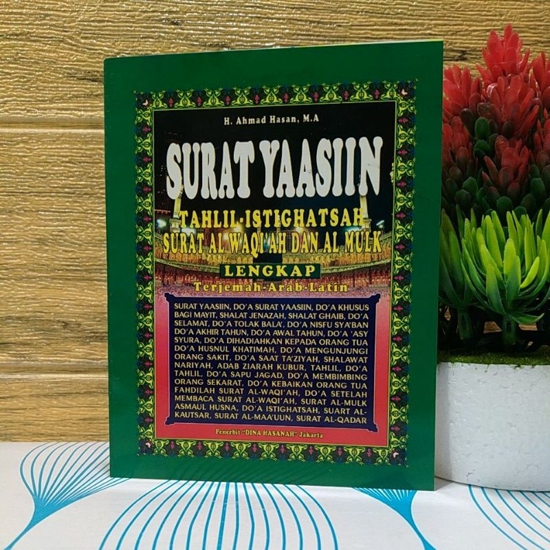 Jual Surat Yasin Yaasin Al Waqiah Waqi Ah Al Mulk Tahlil Istighatsah