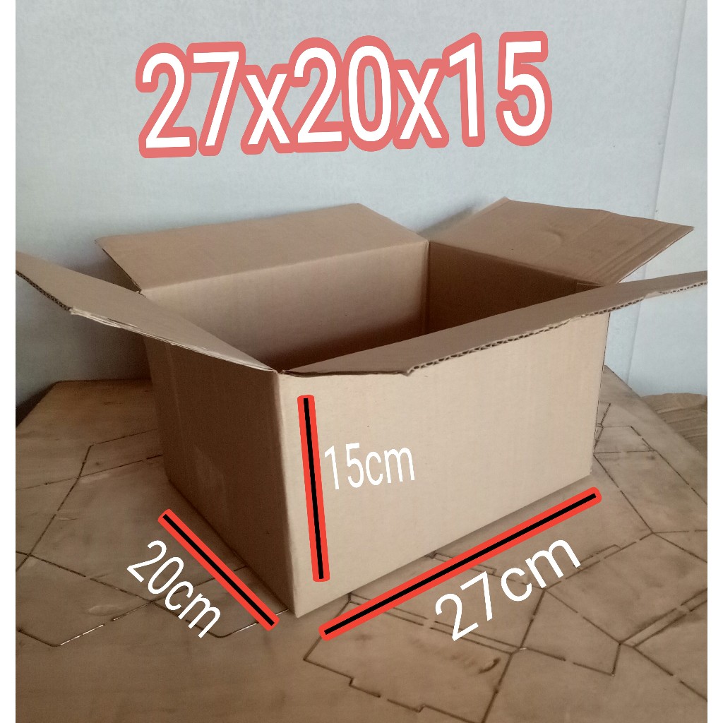 Jual Kardus ukuran 27x20x15 kardus besar/kardus kecil/kardus sedang ...