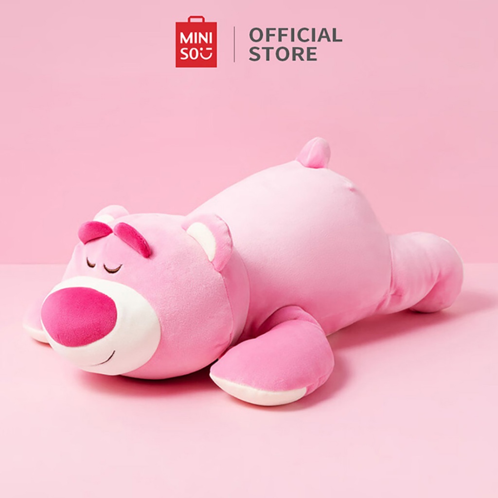 Jual Miniso X Disney Lotso Boneka Bantal Lucu Lying Collection In