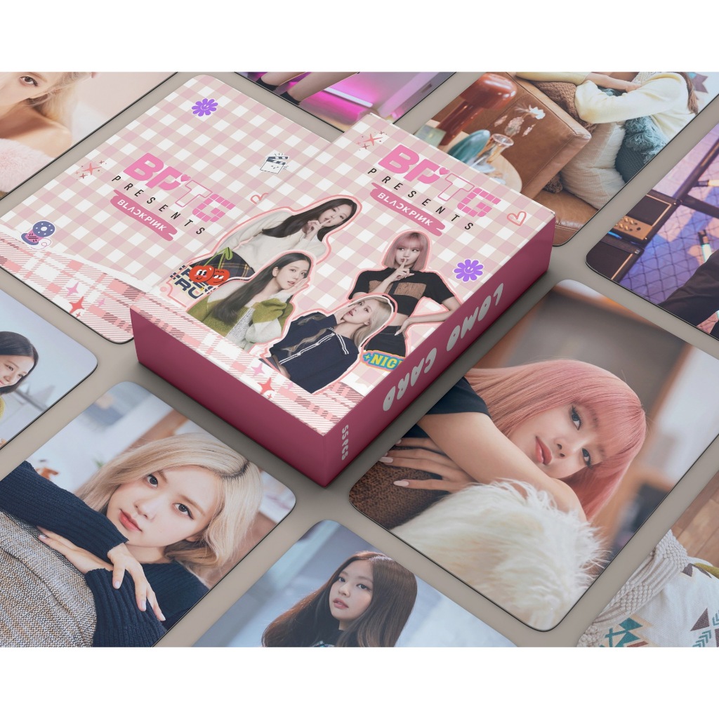 Jual [55pcs] PACK PHOTOCARD BLACKPINK BTPG PRESENT LOMO CARD PHOTO CARD ...