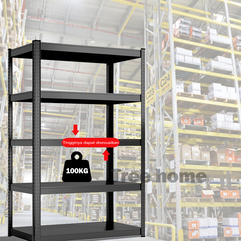Jual Rak besi Rak besi Rak gudang Rak besar rak susun serbaguna ...