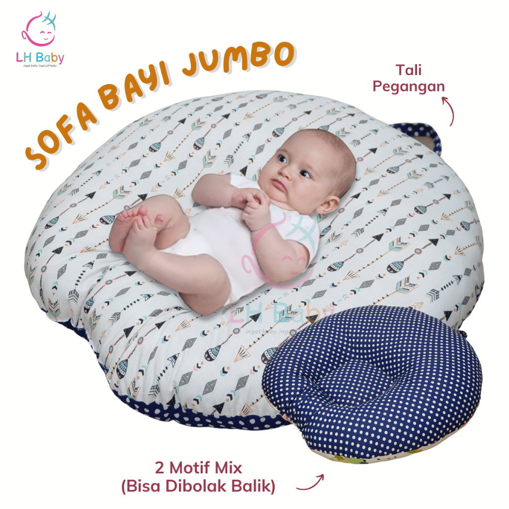 Jual Sofa Baby MOTIF │ Kursi Bayi Perlengkapan Baby Baby Shop