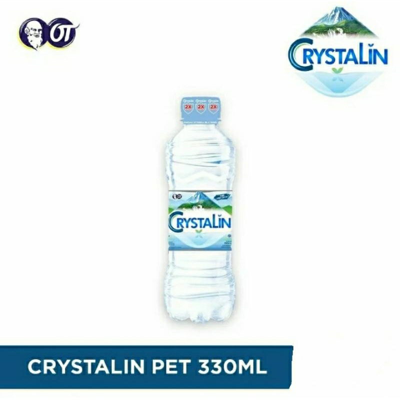 Jual CRYSTALIN Air Mineral 330ml PH 8 /Air Minum CRYSTALLINE 330ml ...