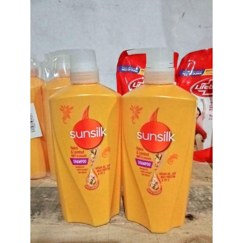 Jual Sunsilk Shampoo Soft And Smooth 650ml 900 Ml Sunslik Black Shine