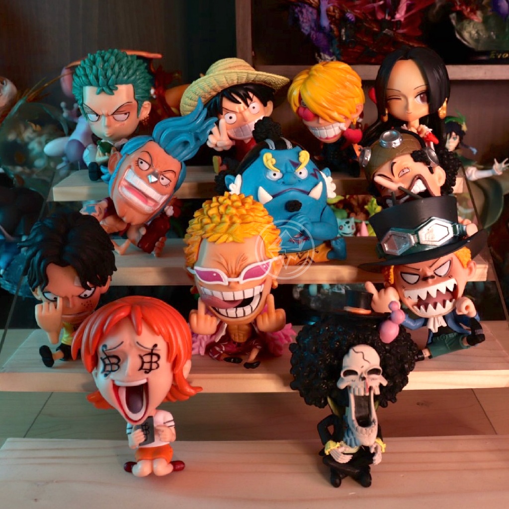 Jual Mini figures One piece Demon Slayers Naruto Jujutsu Kaisen figure ...