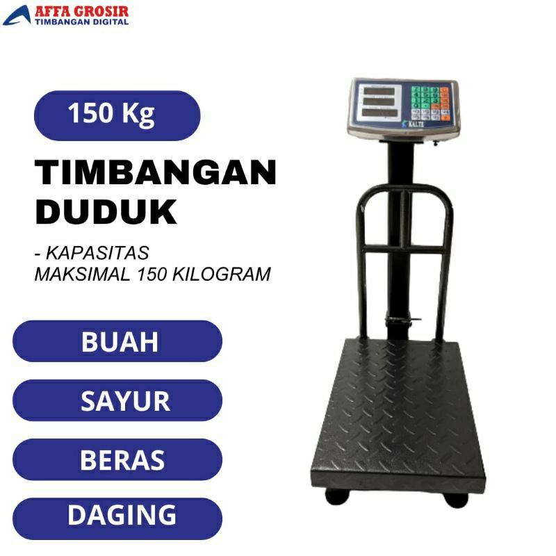 Jual Affa Grosir Timbangan Duduk Digital 150 kg Timbangan Elektrik ...