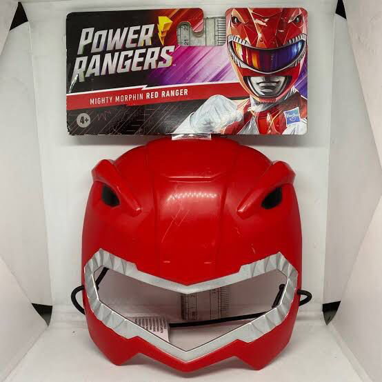 Jual POWER RANGERS MIGHTY MORPHIN RED RANGER MASK MMPR TOPENG COSPLAY ...