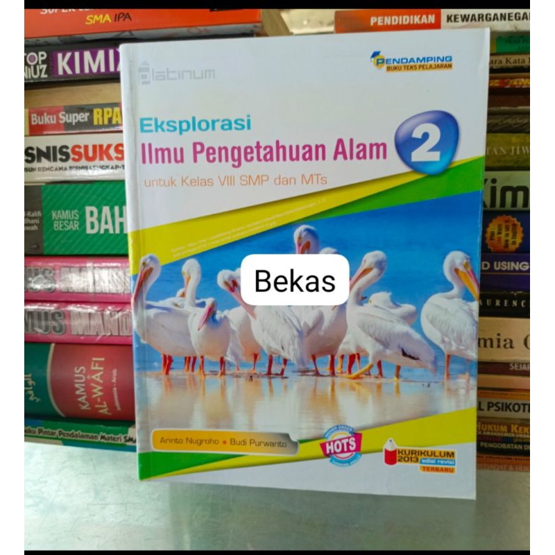 Jual Eksplorasi Ilmu Pengetahuan Alam SMP Kelas 8 VIII Penerbit ...