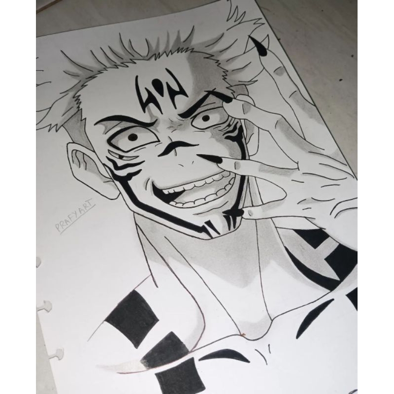 Jual Jasa Sketsa Anime, Jasa gambar Anime, Jasa melukis Anime (BISA