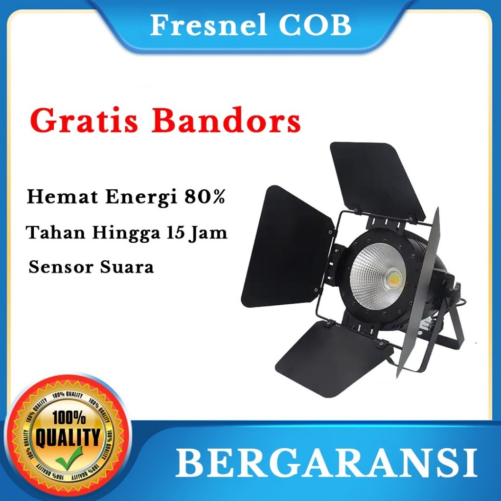 Jual Lampu Fresnel Cob 200 Watt Lampu Led Panggung Kontrol Suara Dmx512