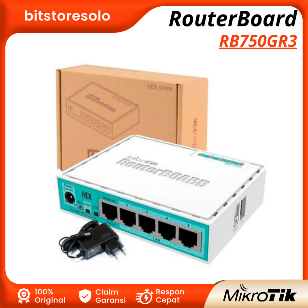 Jual Router RouterBoard Mikrotik Router Board RB 750gr3 RB750GR3 ...