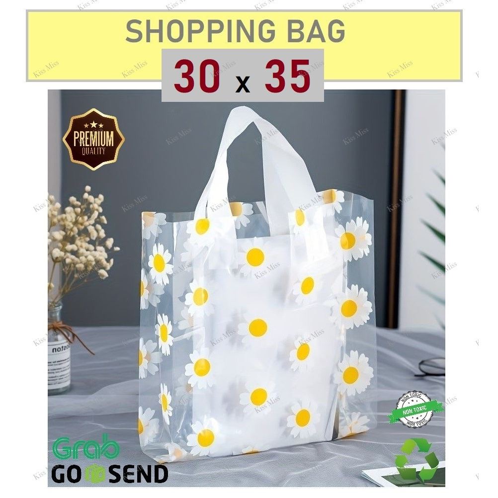 Jual SHOPPING BAG 30X35 KANTONG PLASTIK PACKAGING GOODIE BAG