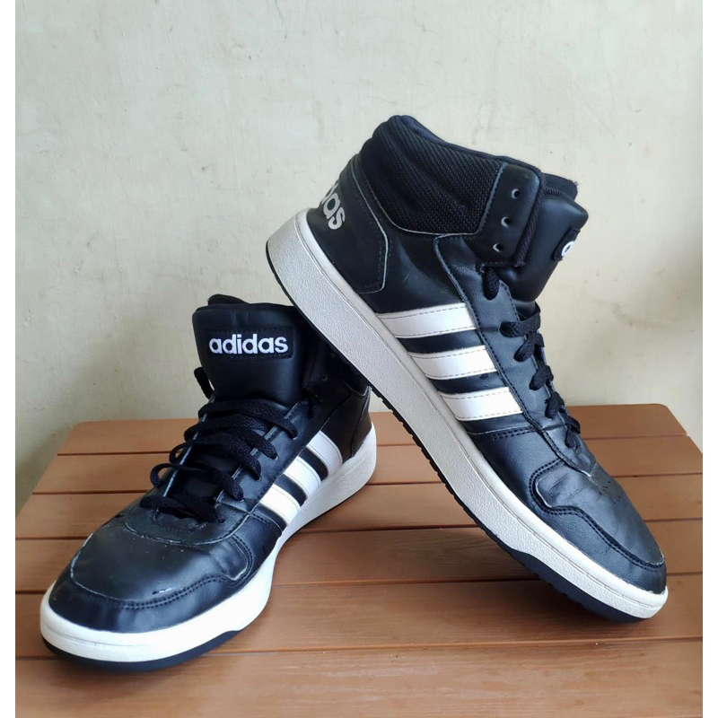 READY STOK SIAP KIRIM Sepatu Adidas Neo Label HOOPS 2.0 MID