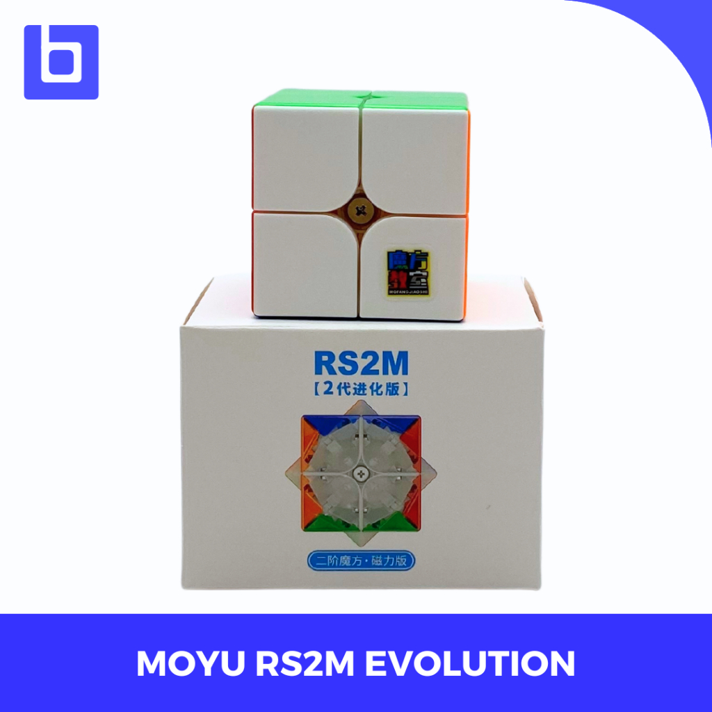 Jual Cube 2x2 Moyu RS2M Evolution Magnetic RS 2M EVO Original | Shopee ...