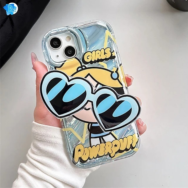 Jual Ss873 Softcase Silikon Casing Hp P Werpuff Girl Ppg Silver Shinny